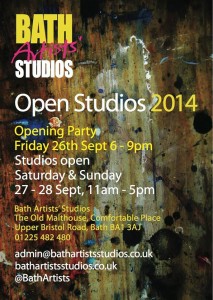 Open Studios 2014 e-flyer